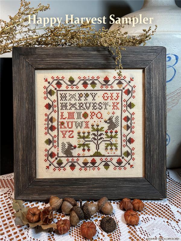 Happy Harvest Sampler - Cross Stitch Pattern 