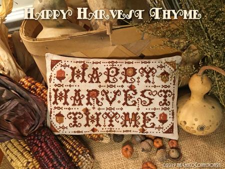 Happy Harvest Thyme - Cross Stitch Pattern