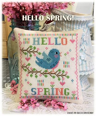 Hello Spring - Cross Stitch Pattern