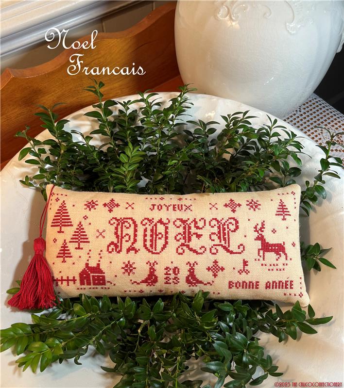 Noel Francais - Christmas Cross Stitch Pattern