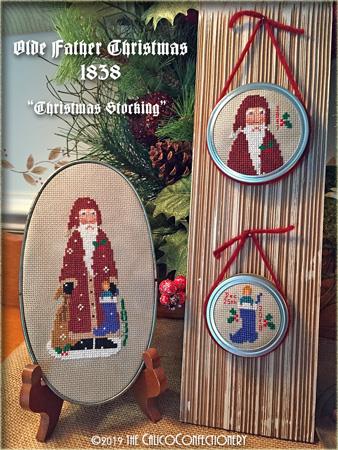 Olde Father Christmas - 1837 - Cross Stitch Pattern