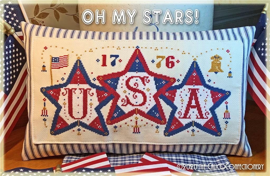 Oh My Stars - Cross Stitch Pattern
