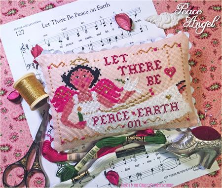 Peace Angel - Christmas Cross Stitch Pattern