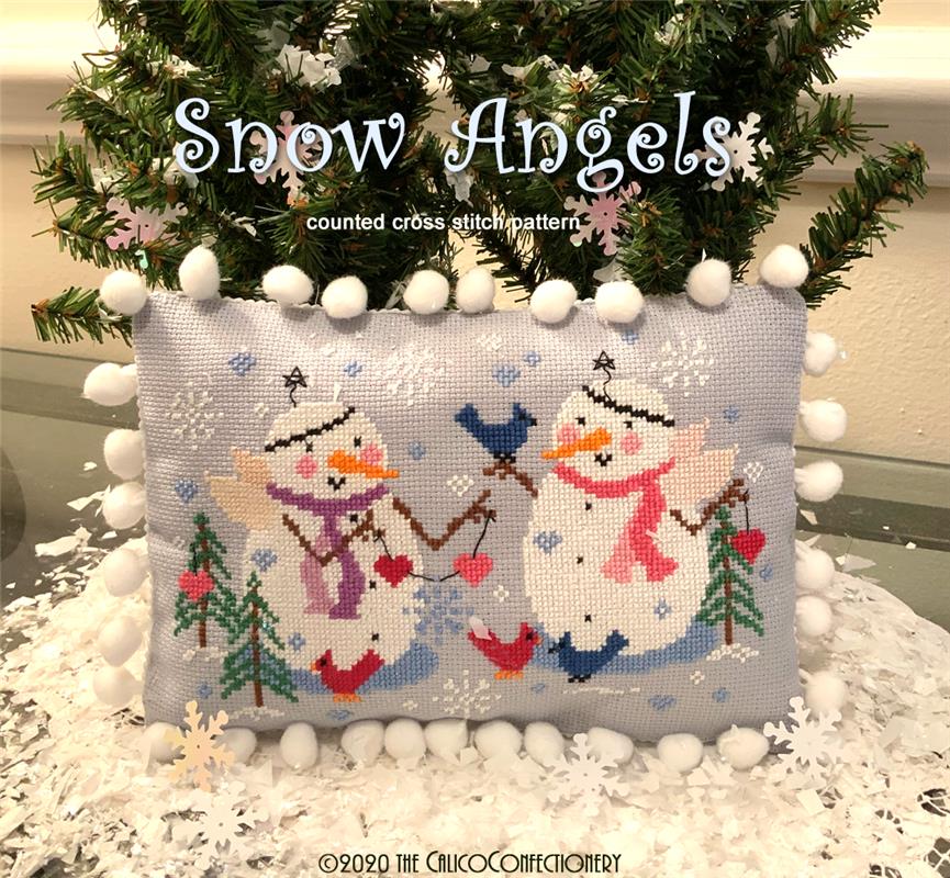 Snow Angels - Cross Stitch Pattern