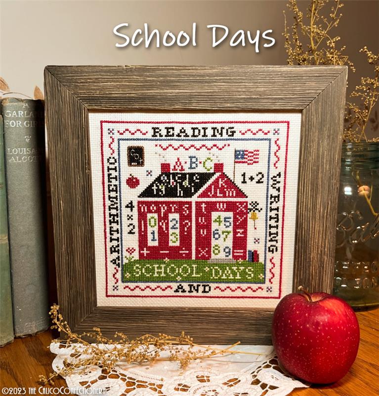 School Days Sampler - Cross Stitch Pattern