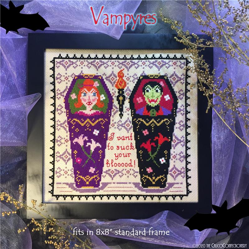 Vampyres - Cross Stitch Pattern
