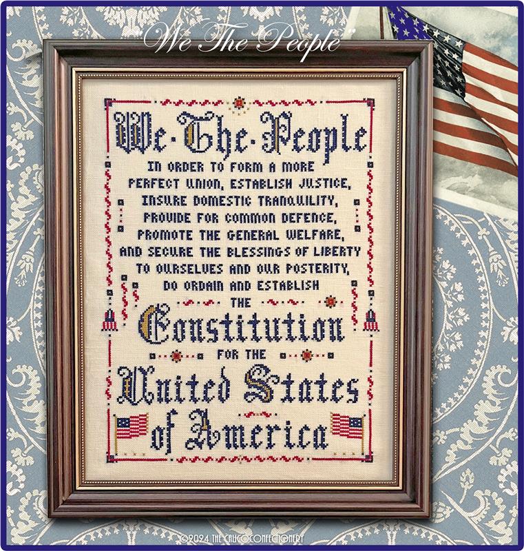 We The People - Cross Stitch Pattern 