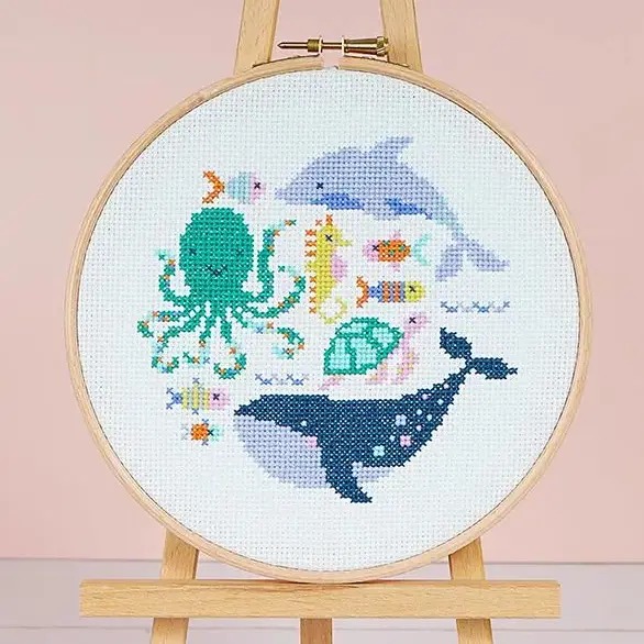 Ocean Wonder - Cross Stitch Kit