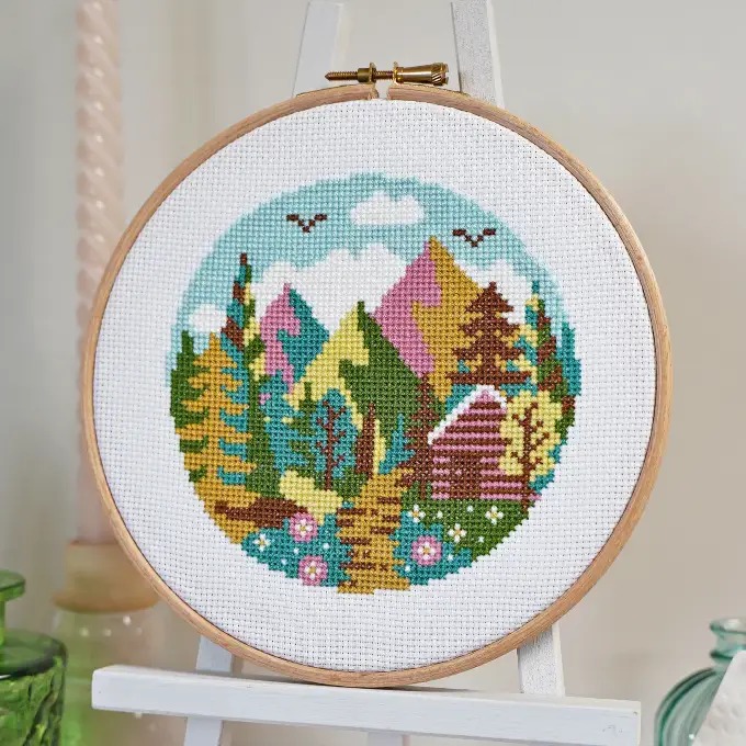 Forest Peaks - Cross Stitch Kit