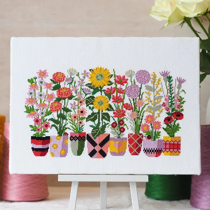 Bloom and Grow - Cross Stitch Kit