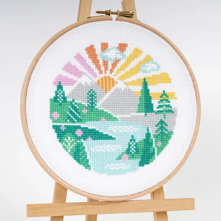 Wandering Peaks - Cross Stitch Kit