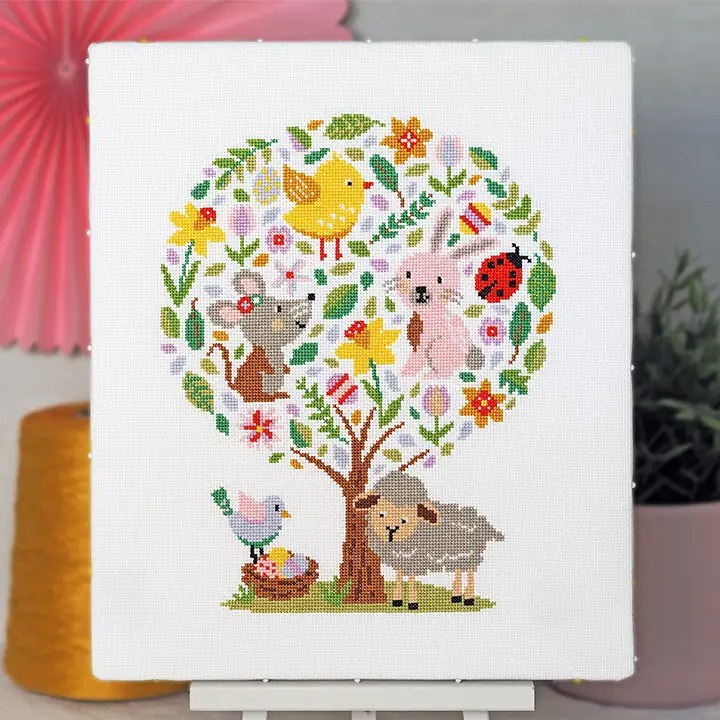 Hello Petal - Easter Cross Stitch Kit