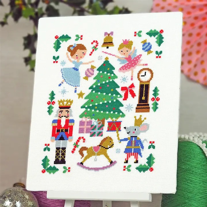 Lucky Nutcracker - Christmas Cross Stitch Kit