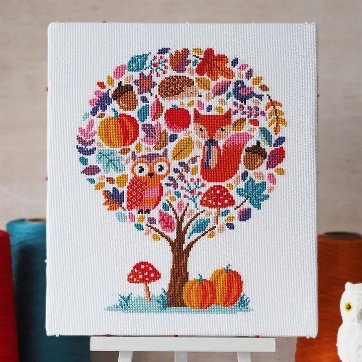 Hello Pumpkin - Cross Stitch Kit