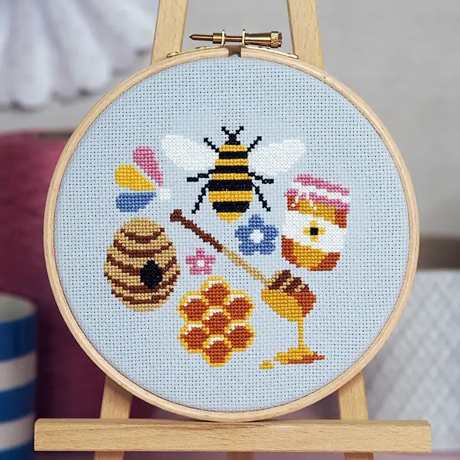 Oh Beehive - Cross Stitch Kit