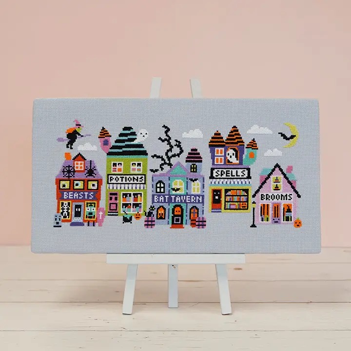 Witchy Way - Halloween Cross Stitch Kit
