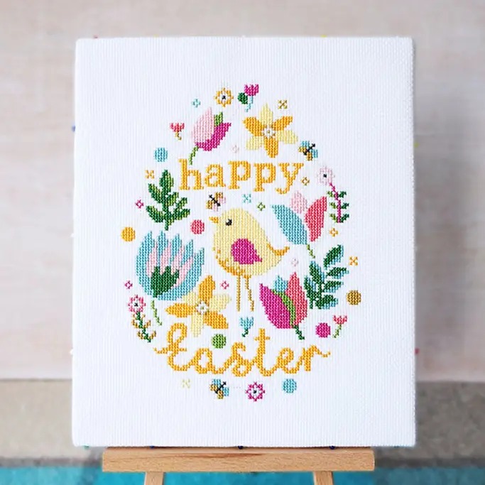 Easter Blooms - Cross Stitch Kit