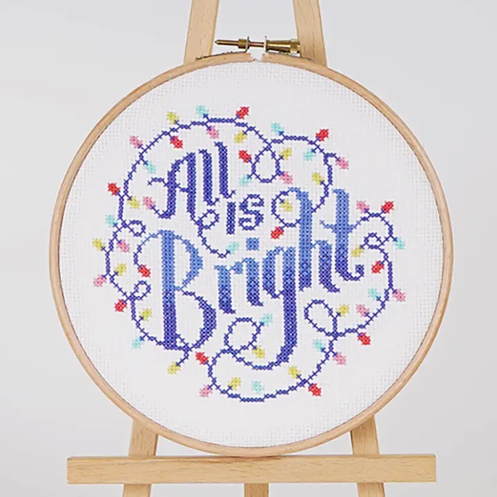 All Is Bright - Christmas Cross Stitch Kit