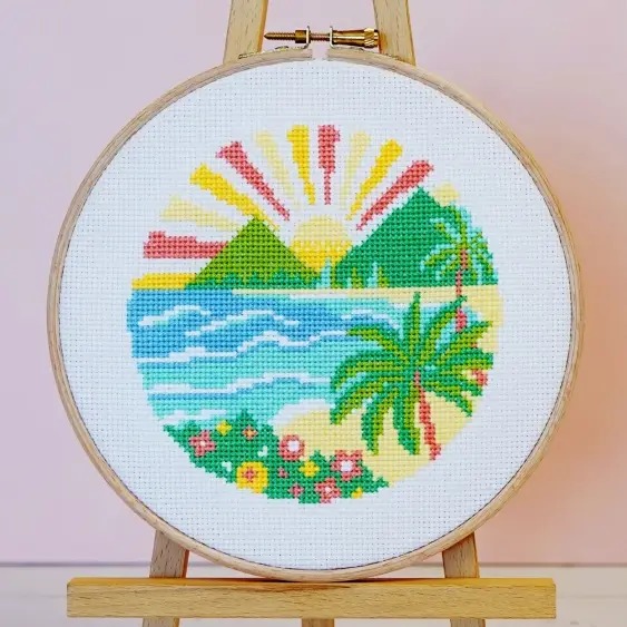 Coastal Peaks - Cross Stitch Kit