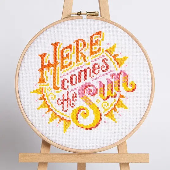 Here Comes the Sun - Cross Stitch Kit