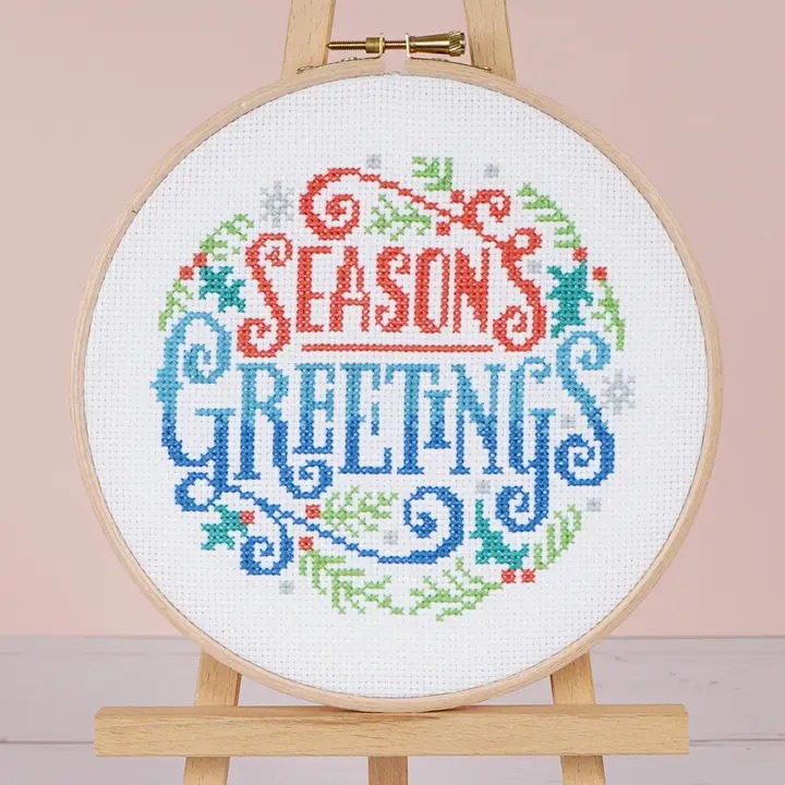 Season's Greetings - Christmas Cross Stitch Kit