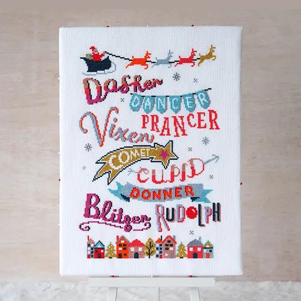 Dash Away - Christmas Cross Stitch Kit