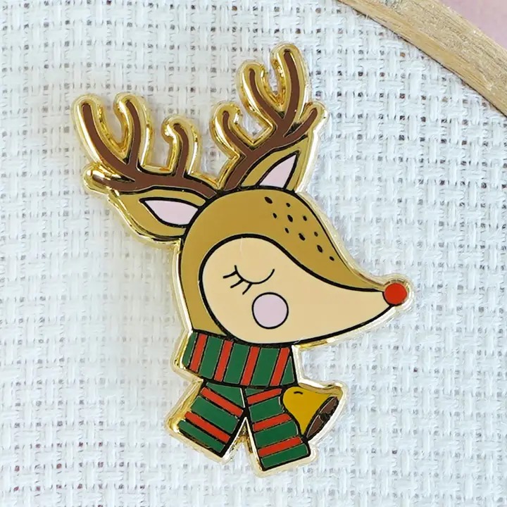 Reindeer - Christmas Magnetic Needle Minder