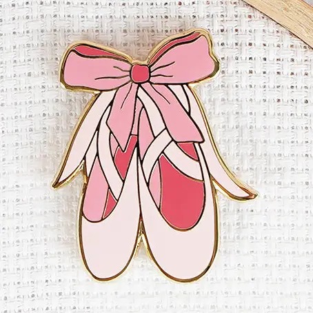 Ballet Slippers - Magnetic Needle Minder