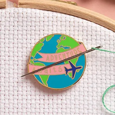 Adventure Awaits - Magnetic Needle Minder