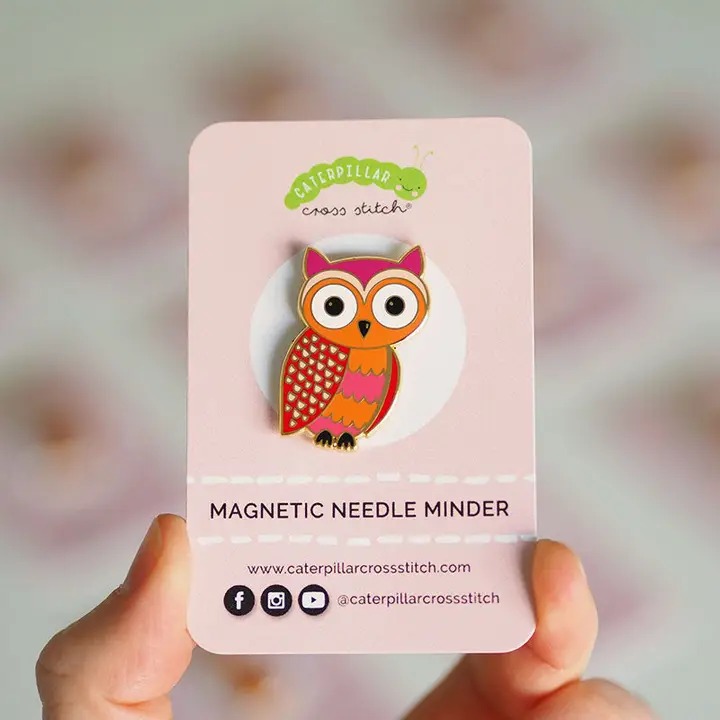 Owl - Magnetic Needle Minder
