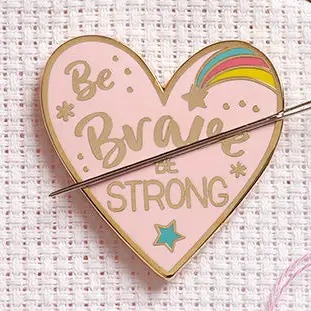 Brave & Strong - Magnetic Needle Minder