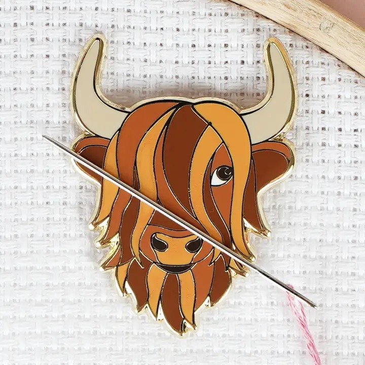 Highland Cow - Magnetic Needle Minder