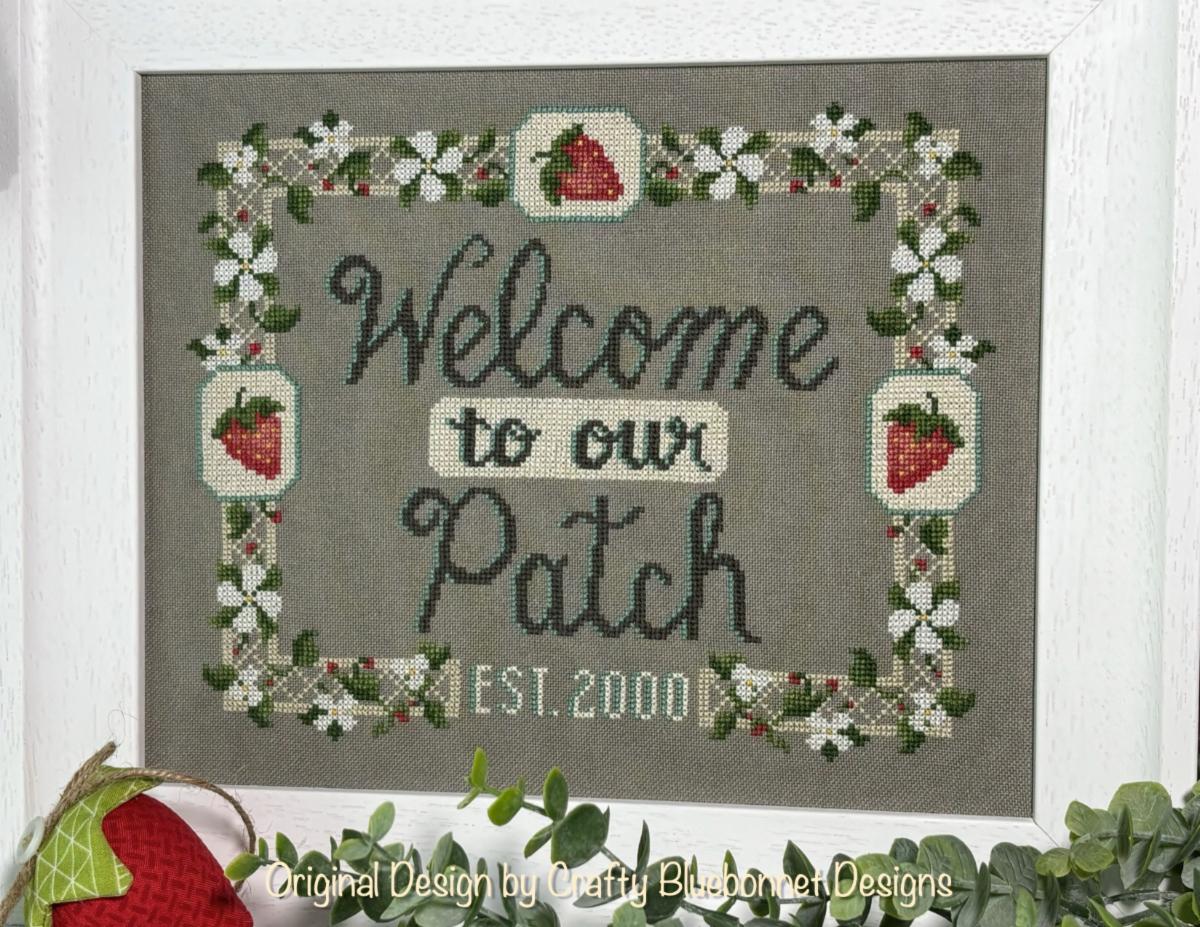 Welcome to Our Patch - Cross Stitch Pattern