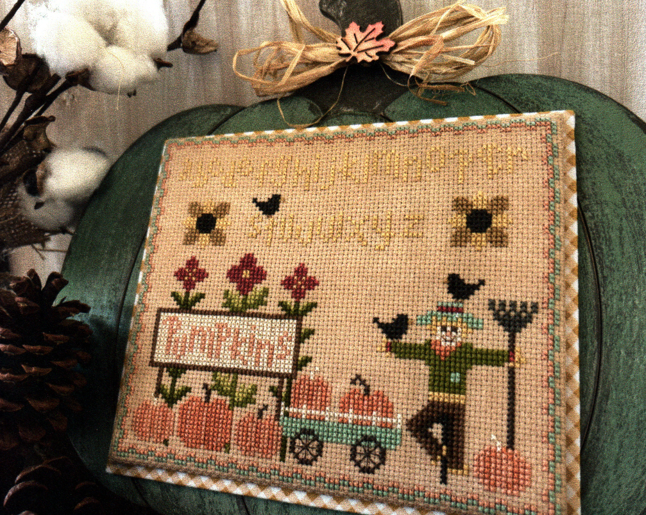 Pumpkin Patch -  Cross Stitch Pattern