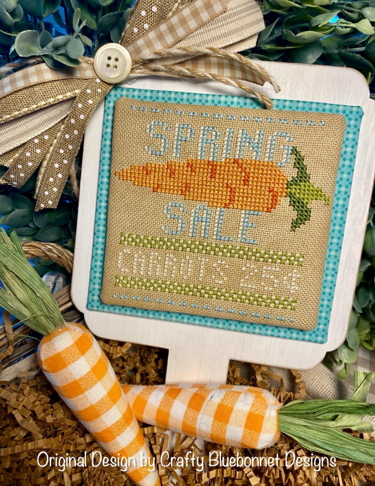 Spring Carrot - Cross Stitch Pattern