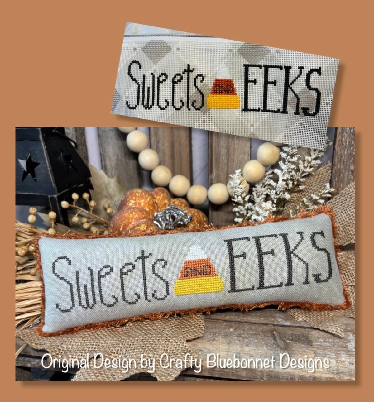 Sweets and Eeks - Halloween Cross Stitch Pattern