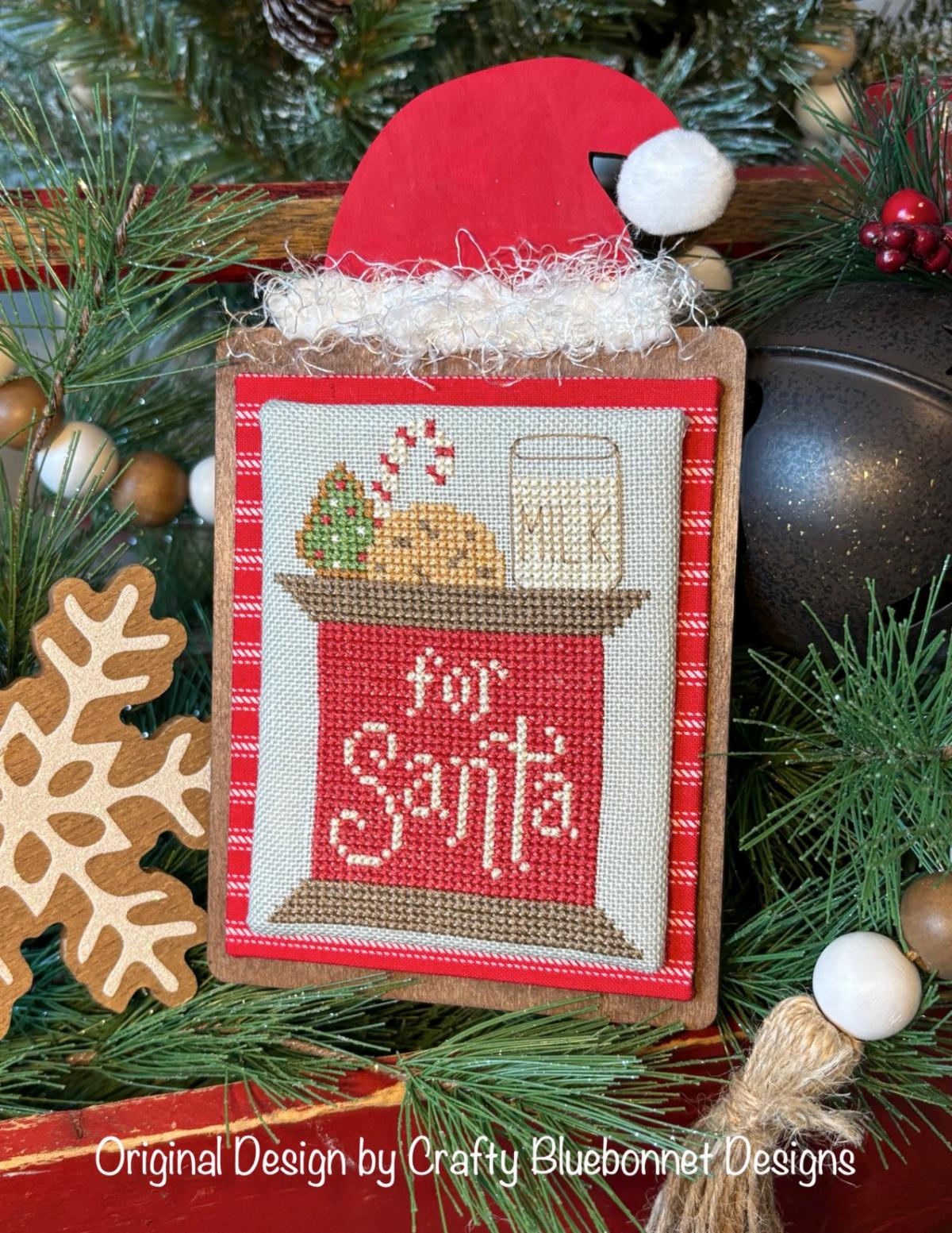 Cookies for Santa Spool - Christmas Cross Stitch Pattern