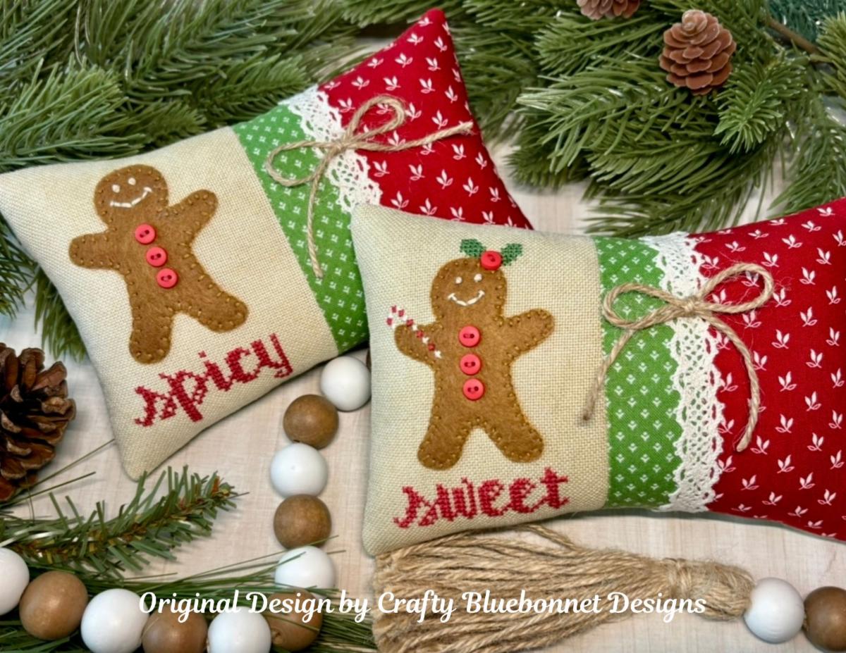 Sweet and Spicy Gingerbread - Christmas Cross Stitch Pattern