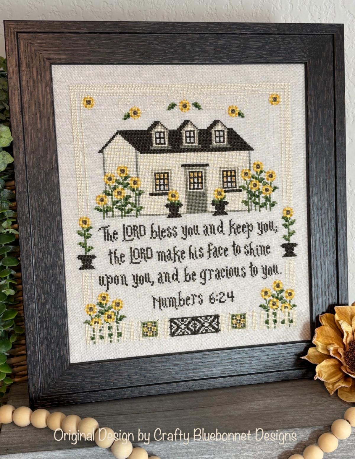 Sunflower Blessing - Cross Stitch Pattern