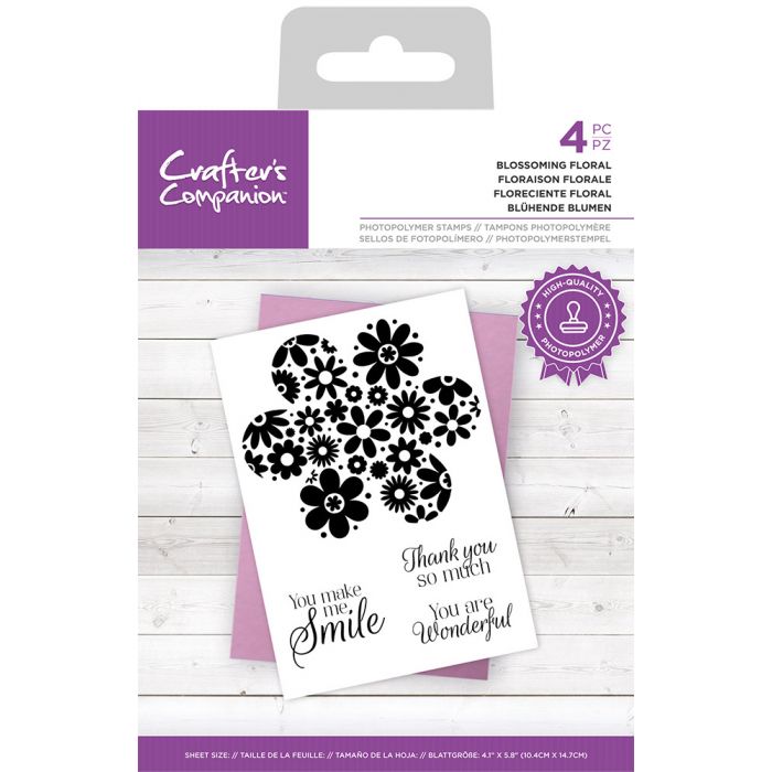 Blossoming Florals - Clear Stamp