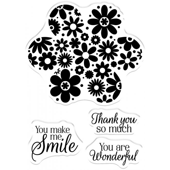 Blossoming Florals - Clear Stamp