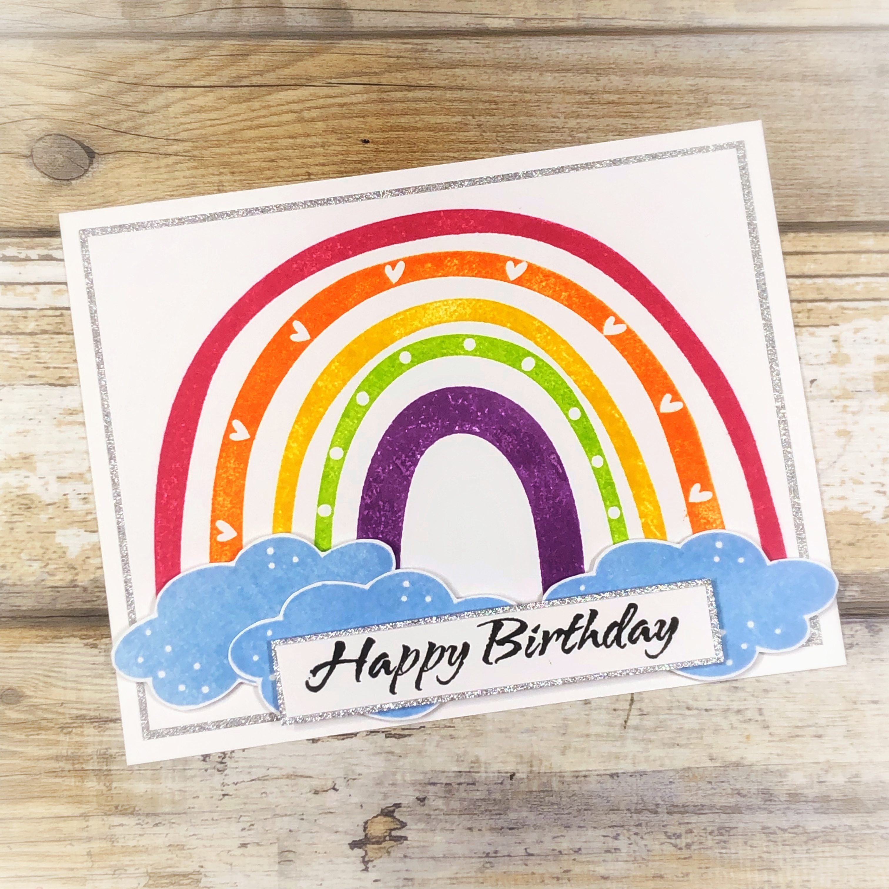 Build A Rainbow - Big and Bold Clear Stamp Set