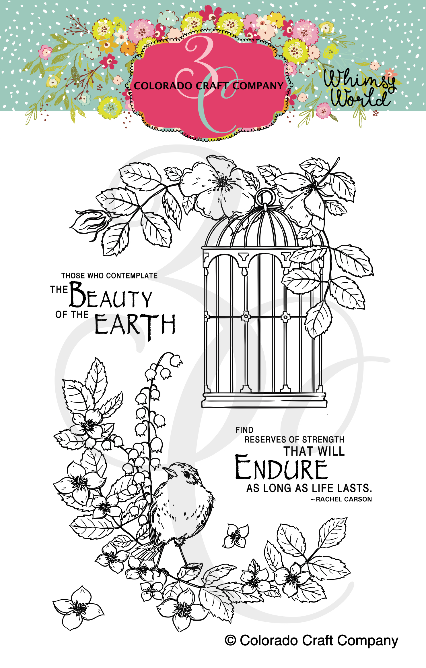 Life Lasts - Whimsy World Craft Die Set