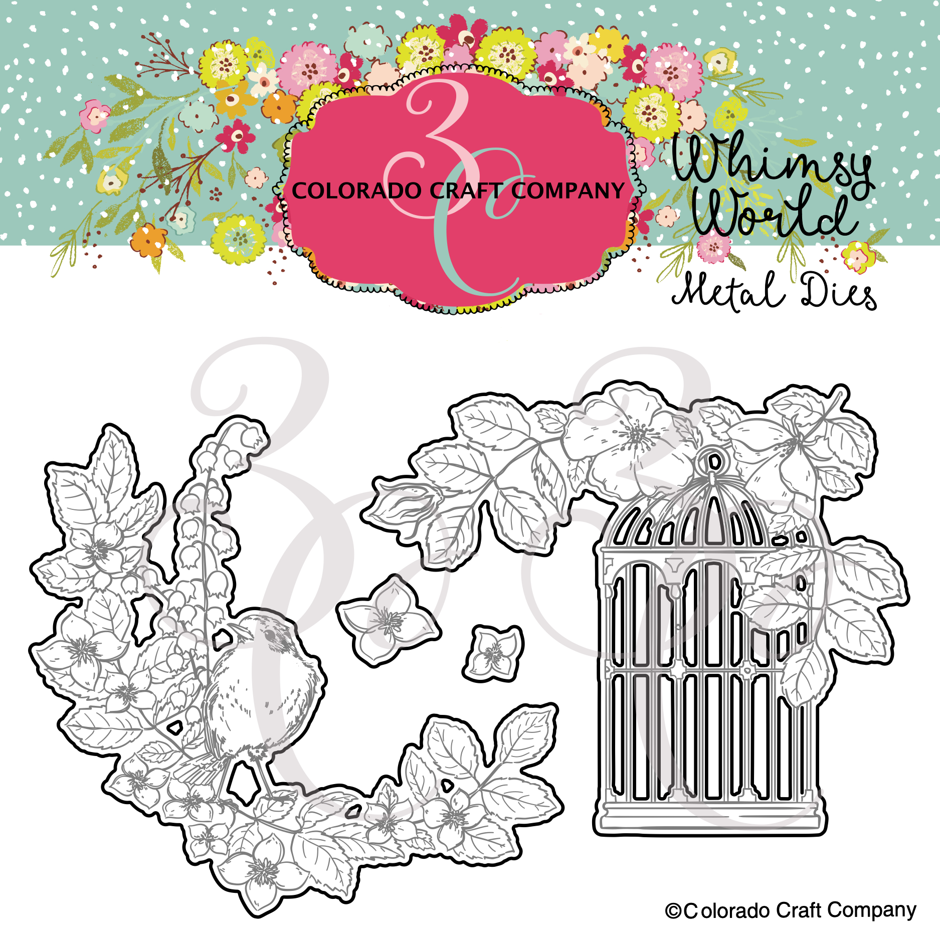 Life Lasts - Whimsy World Craft Die Set