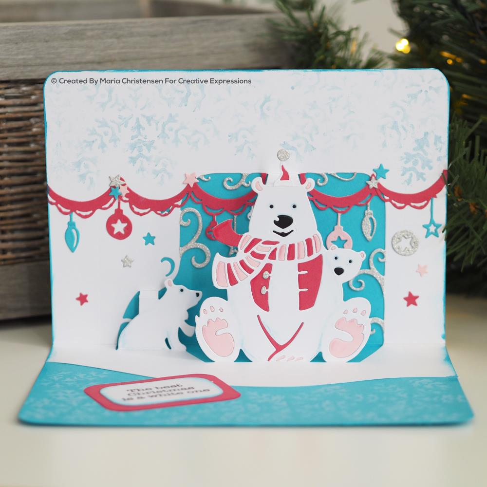 Beary Christmas - Pop-up Craft Die