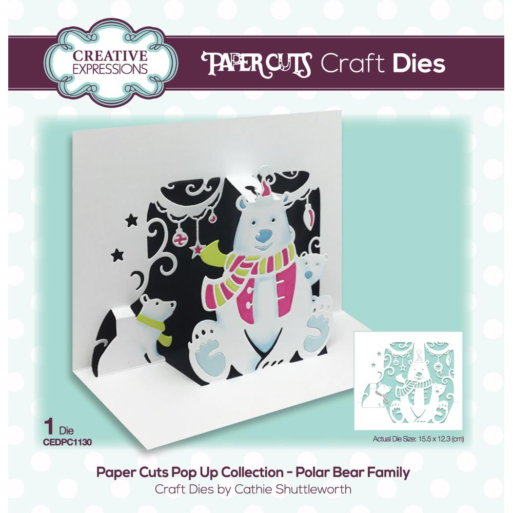 Beary Christmas - Pop-up Craft Die