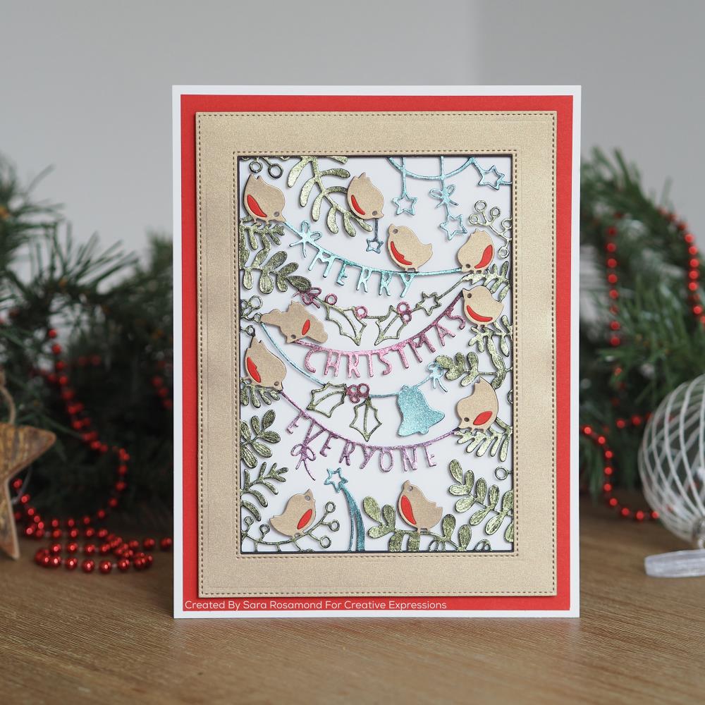 Merry Christmas Everyone - Craft Die
