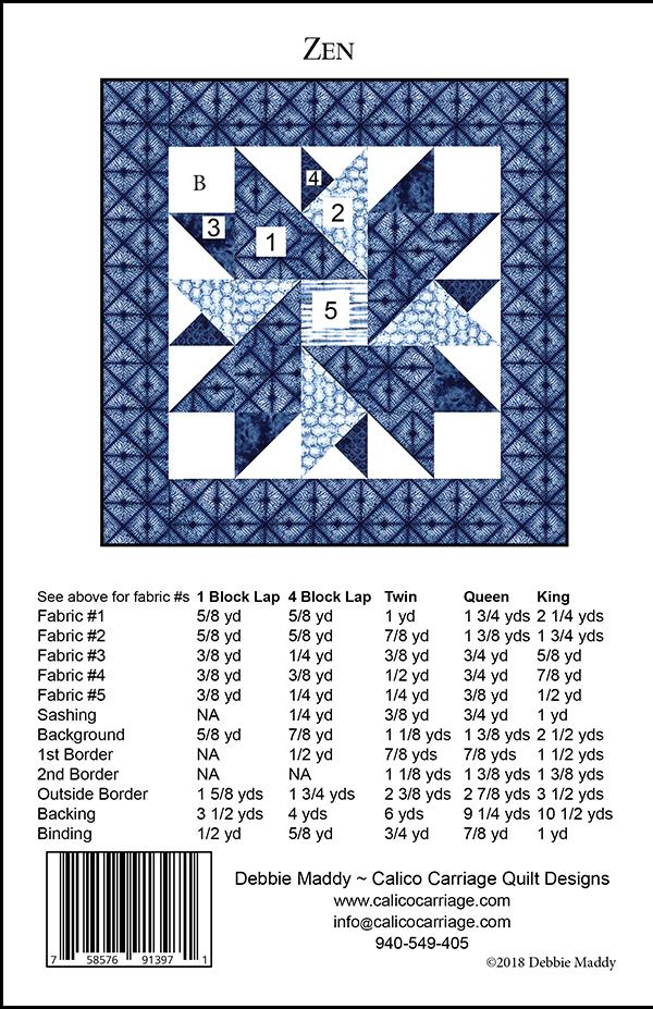 Zen - Quilt Pattern