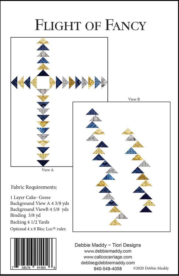 Flight Of Fancy - Quilt Pattern