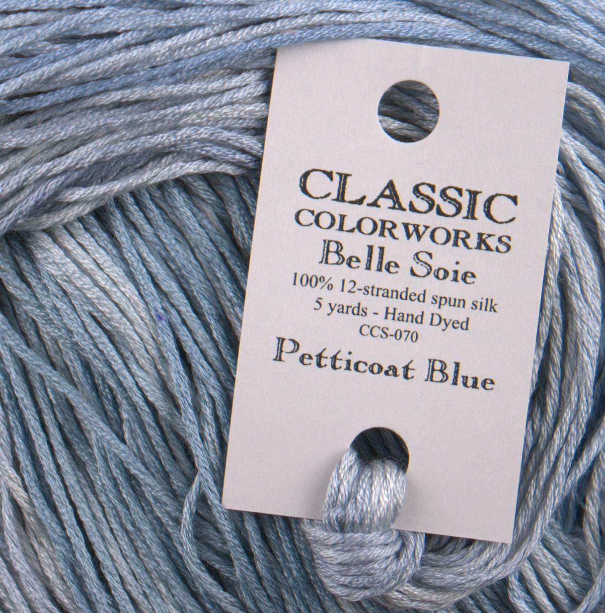 Petticoat Blue - Belle Soie Silk Floss
